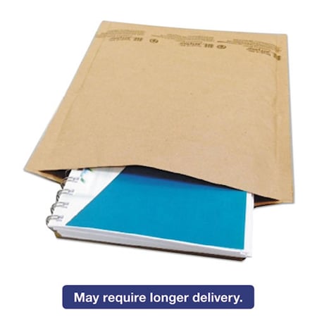 Universal UNV 6 x 10 in. Self Seal Cushioned Mailer, Natural Kraft, 200PK 62425